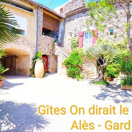 On dirait le Sud Chambres d'Hôtes dans village proche Alès en Cévennes Saint Julien Les Rosiers Extérieur photo