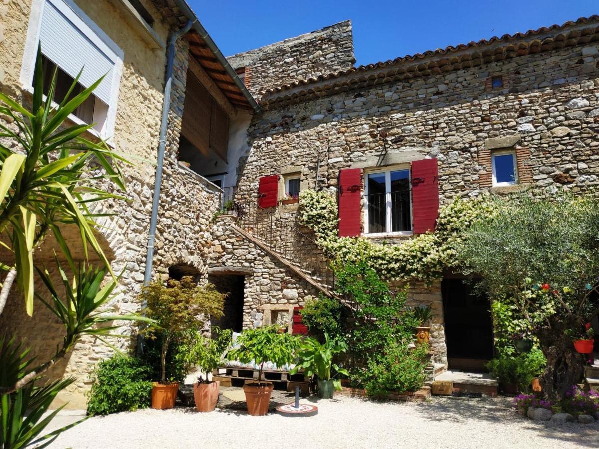 On dirait le Sud Chambres d'Hôtes dans village proche Alès en Cévennes Saint Julien Les Rosiers Extérieur photo