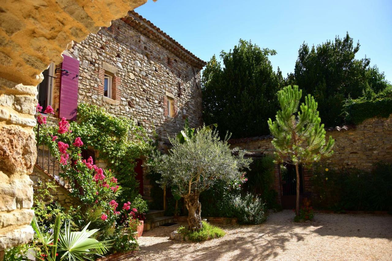 On dirait le Sud Chambres d'Hôtes dans village proche Alès en Cévennes Saint Julien Les Rosiers Extérieur photo
